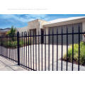 Top wrought iron garrison fence